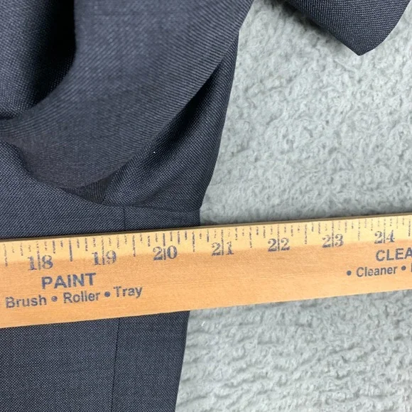 J.Crew Ludlow Blazer Suit Jacket Mens 40R Blue/Gray Slim-Fit Italian Wool